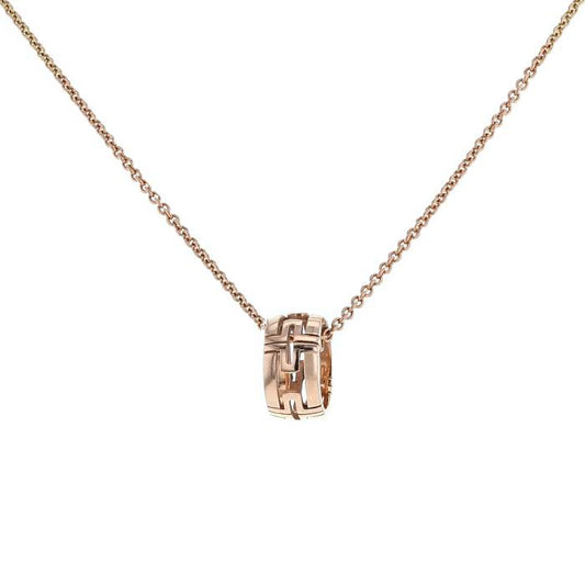 [Rose Tomorrow]PARENTESI NECKLACE PINK GOLD