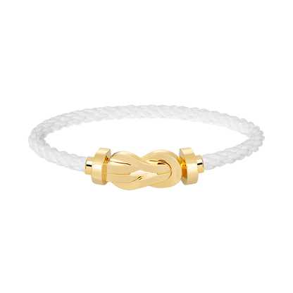 [Rose Tomorrow]CHANCE LARGE 8 FIGURE BUCKLE NO DIAMOND BRACELET GOLD