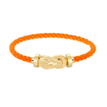 [Rose Tomorrow]CHANCE LARGE 8 FIGURE BUCKLE NO DIAMOND BRACELET GOLD