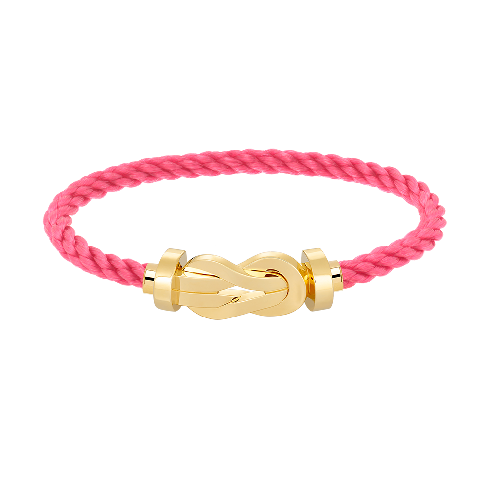 [Rose Tomorrow]CHANCE LARGE 8 FIGURE BUCKLE NO DIAMOND BRACELET GOLD