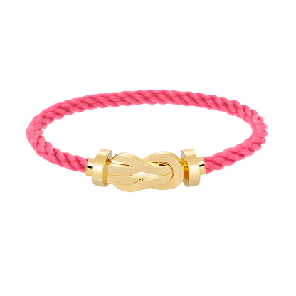 [Rose Tomorrow]CHANCE LARGE 8 FIGURE BUCKLE NO DIAMOND BRACELET GOLD