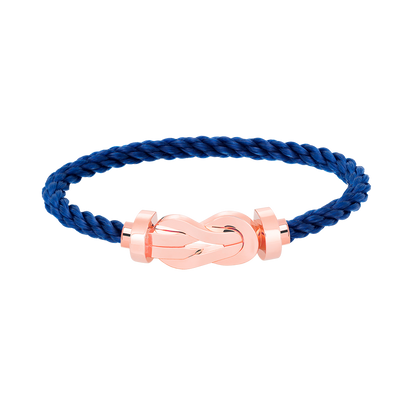 [Rose Tomorrow]CHANCE LARGE 8 FIGURE BUCKLE NO DIAMOND BRACELET ROSE GOLD