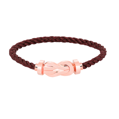 [Rose Tomorrow]CHANCE LARGE 8 FIGURE BUCKLE NO DIAMOND BRACELET ROSE GOLD