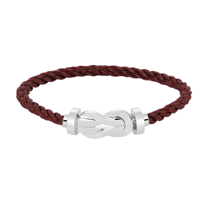 [Rose Tomorrow]CHANCE LARGE 8 FIGURE BUCKLE NO DIAMOND BRACELET SILVER