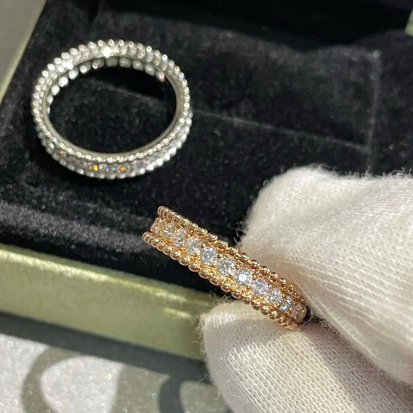 [Rose Tomorrow]PERLEE DIAMOND ROSE GOLD RING