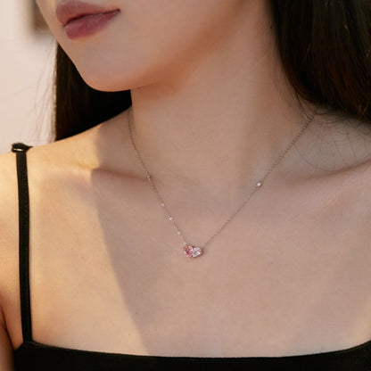 [Rose Tomorrow]Unique Heart Shape Necklace