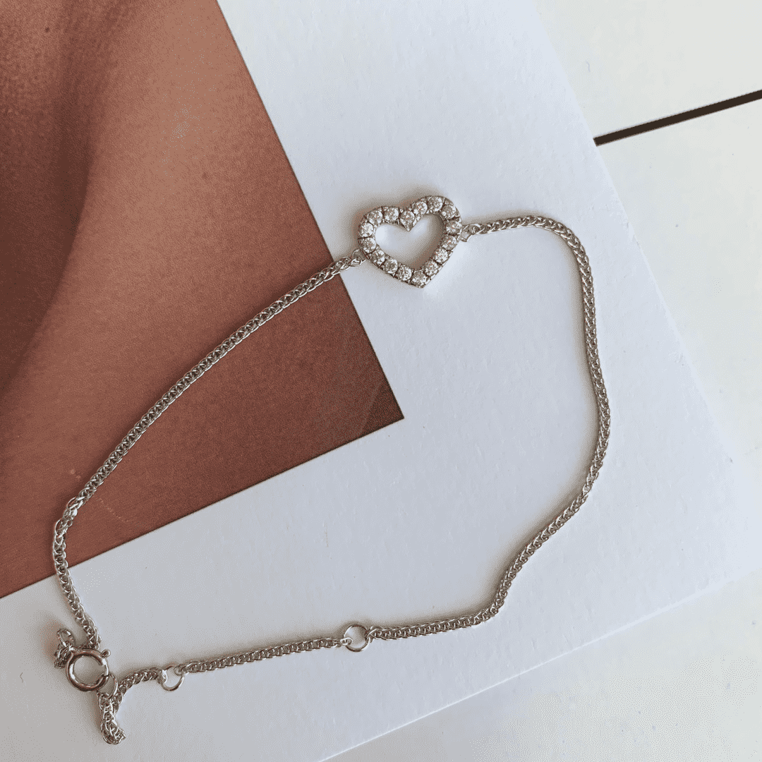 [Rose Tomorrow]Heart Shape Lover Bracelet