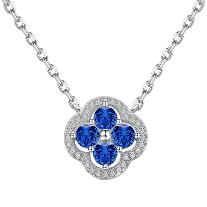 [Rose Tomorrow]Exquisite Necklace With Four-Leaf Clover Flower Design