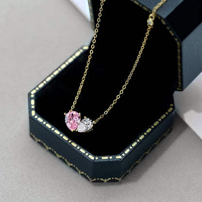 [Rose Tomorrow]Unique Heart Shape Necklace