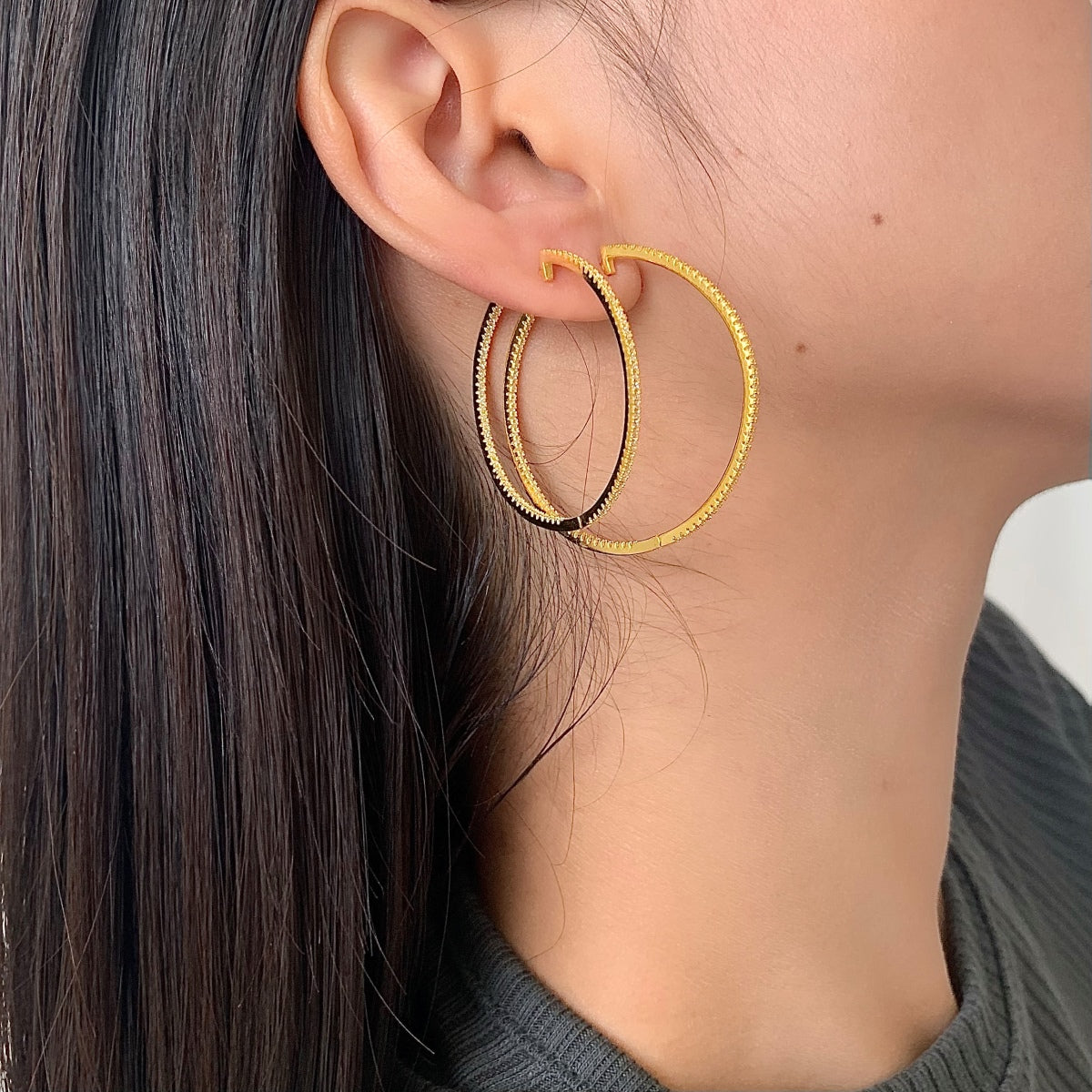 [Rose Tomorrow]Popular Large Hoop Earrings