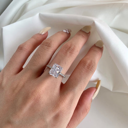 [Rose Tomorrow]4.0 Carat Luxurious Engagement Ring