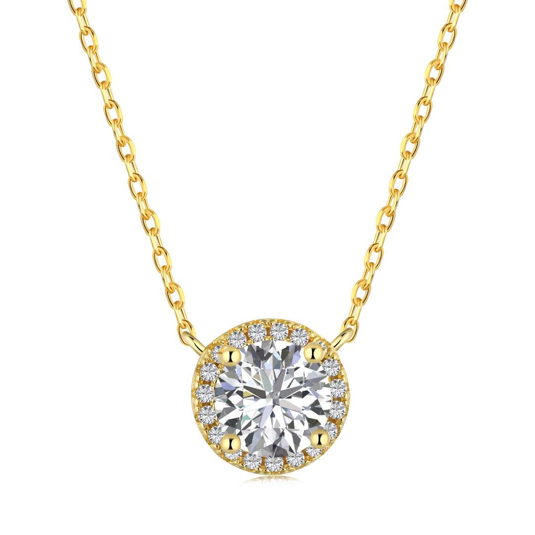 [Rose Tomorrow]Luxurious Round Cut Necklace