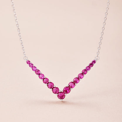 [Rose Tomorrow]Ornate Round Cut Necklace