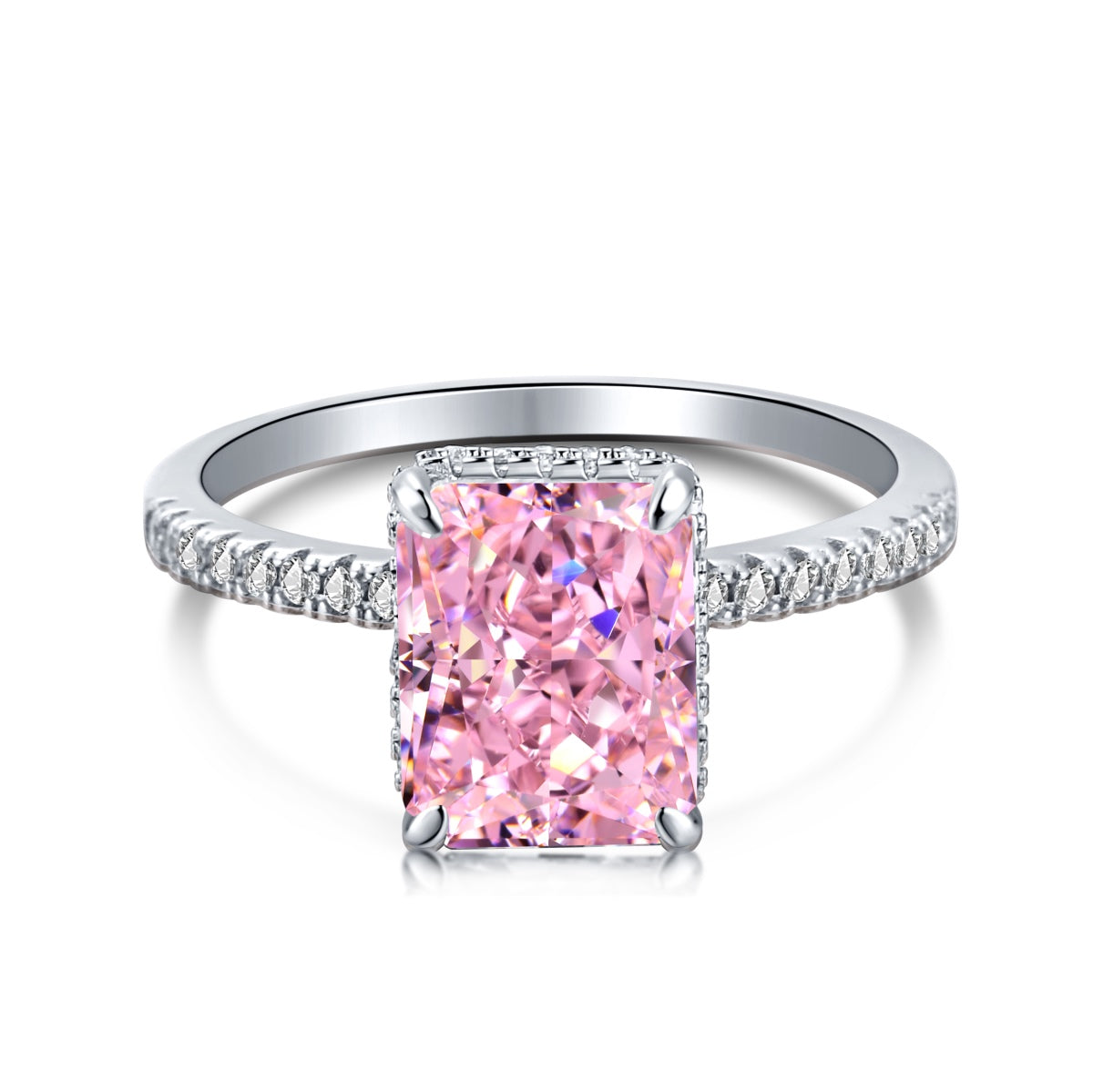 [Rose Tomorrow]4.0 Carat Luxurious Engagement Ring