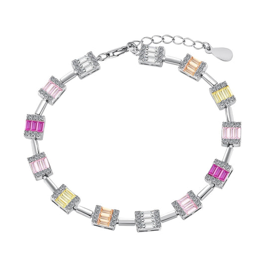 [Rose Tomorrow]Dainty Charming Emerald Cut Daily Bracelet