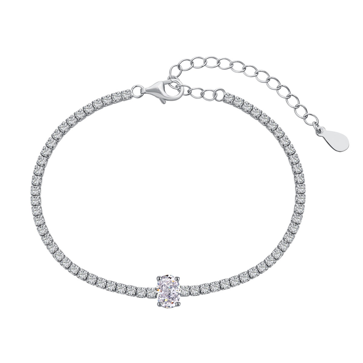 [Rose Tomorrow]0.75 Carat Exquisite Oval Cut Daily Bracelet