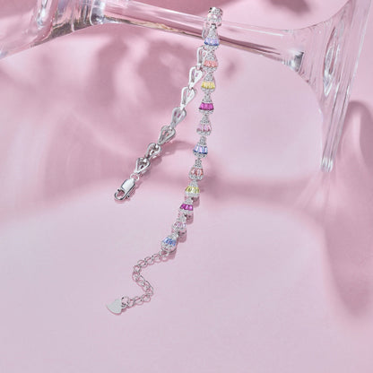 [Rose Tomorrow]Radiant Water Drop Shape Daily Bracelet