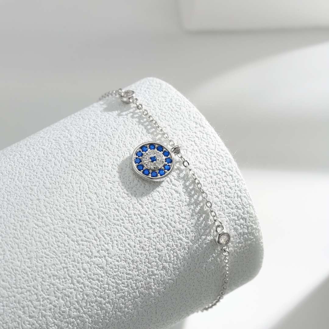 [Rose Tomorrow]Devil's Eye Round Shape Bracelet