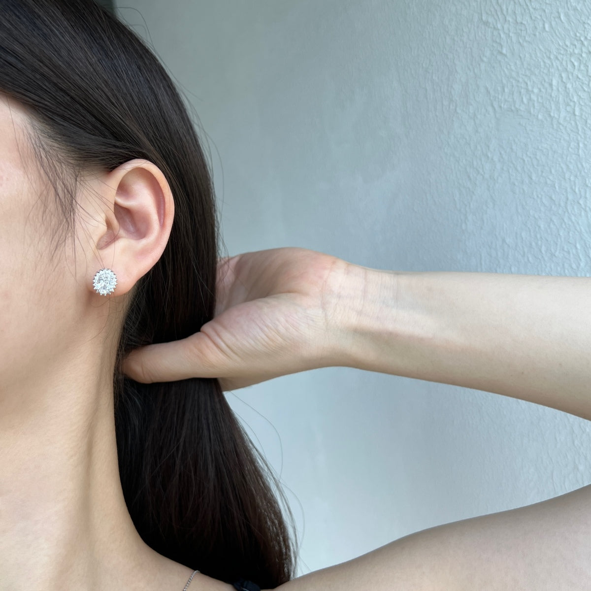 [Rose Tomorrow]Delicate Radiant Oval Cut Daily Earrings