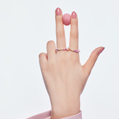 [Rose Tomorrow]Lively In Shades Elegant Radiant Cut Daily Ring