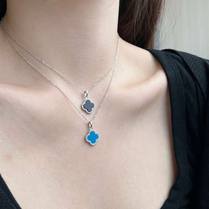 [Rose Tomorrow]Dainty Flower Shape Necklace