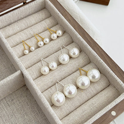 [Rose Tomorrow]Delicate Pearl Earrings