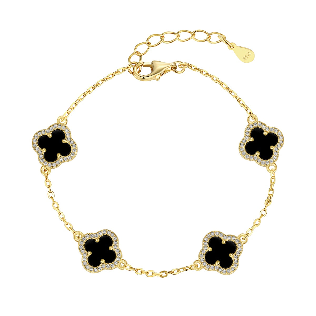 [Rose Tomorrow]Four-Leaf Clover Exquisite Bracelet