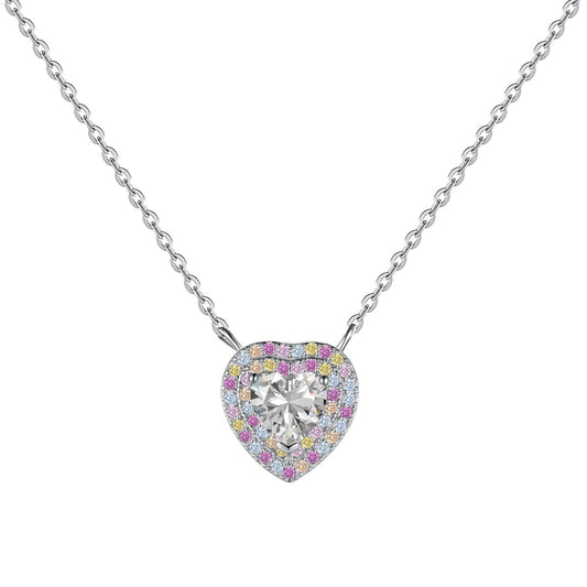 [Rose Tomorrow]Exquisite Heart Shape Necklace