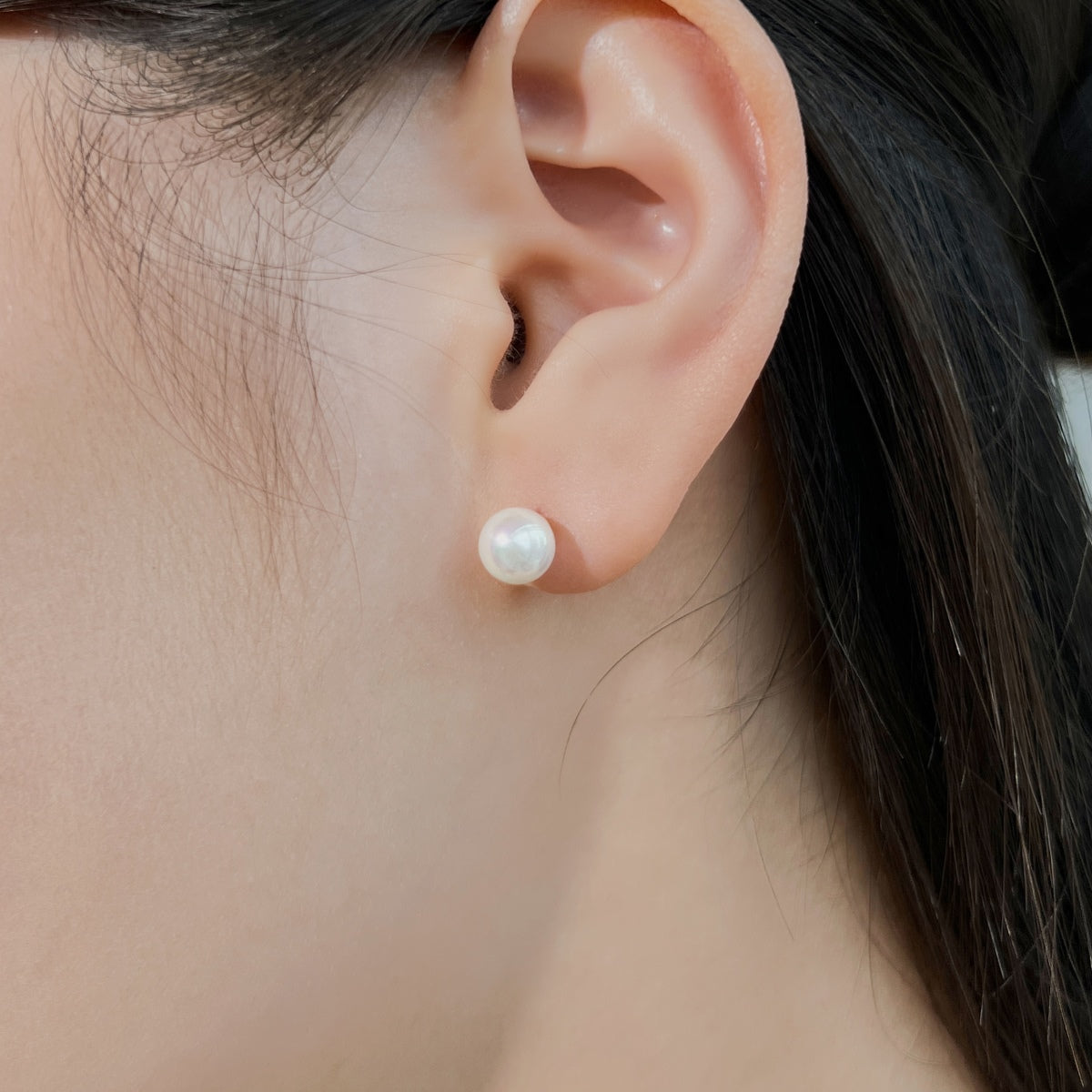 [Rose Tomorrow]Delicate Pearl Earrings