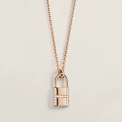 [Rose Tomorrow]HM ADVANCED NICHE LOCK HEAD NECKLACE DIAMONDS