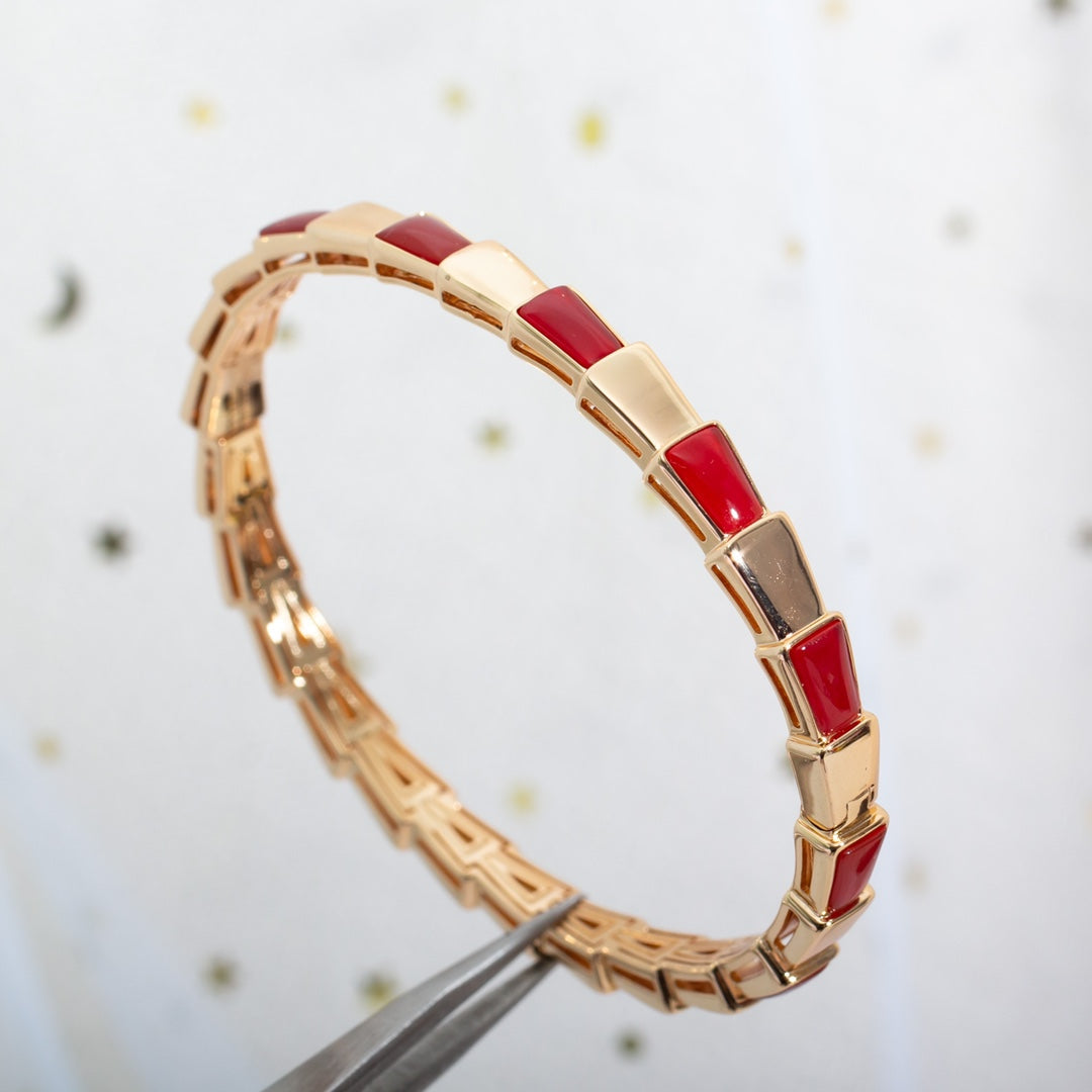 [Rose Tomorrow]SERPENTI BRACELET PINK GOLD RUBELLITE