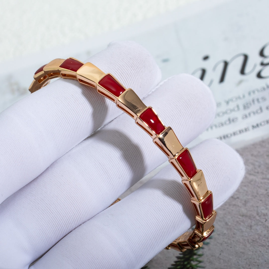 [Rose Tomorrow]SERPENTI BRACELET PINK GOLD RUBELLITE