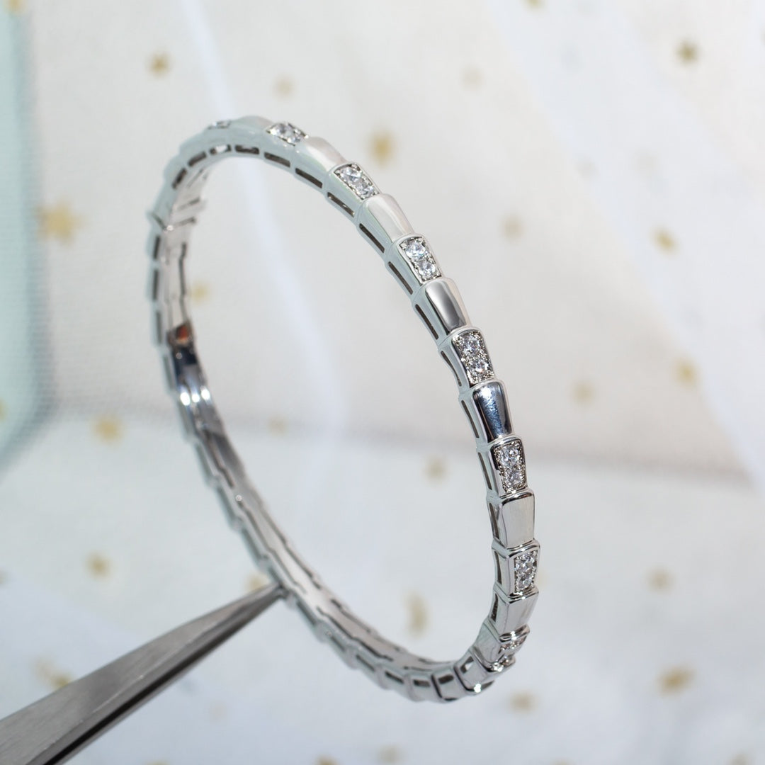 [Rose Tomorrow]SERPENTI BRACELET SILVER DIAMOND