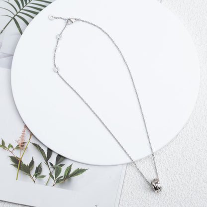 [Rose Tomorrow]PARENTESI NECKLACE SILVER