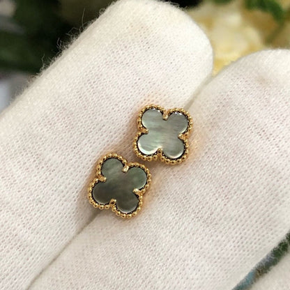 [Rose Tomorrow]CLOVER MINI GOLD EARRINGS