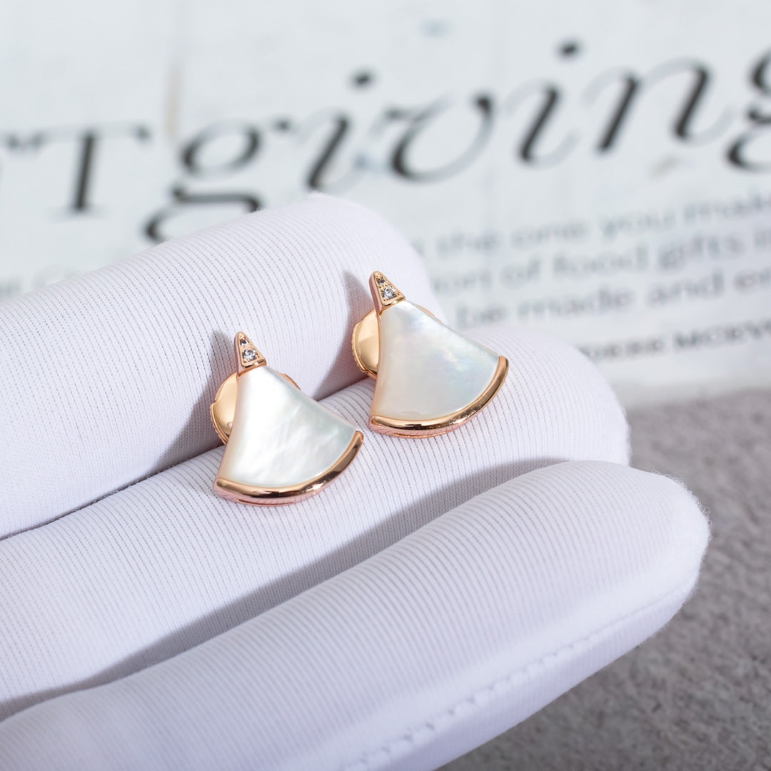 [Rose Tomorrow]DIVAS DREAM EARRINGS PINK GOLD