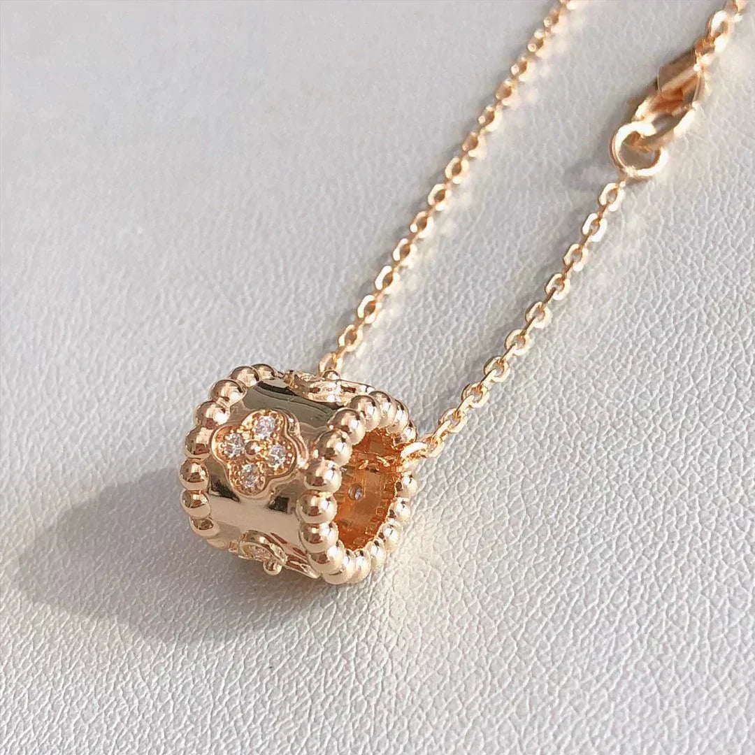 [Rose Tomorrow]PERLEE PEDANT NECKLACE GOLD / ROSE GOLD