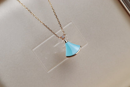 [Rose Tomorrow]DREAM NECKLACE TURQUOISE PINK GOLD