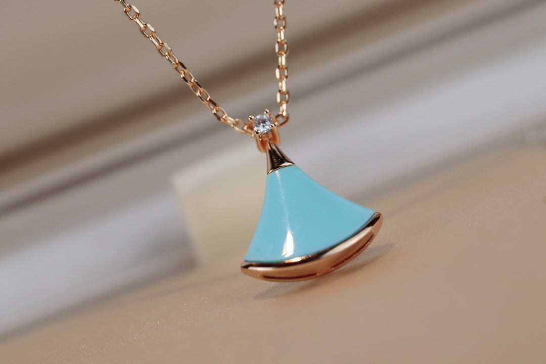 [Rose Tomorrow]DREAM NECKLACE TURQUOISE PINK GOLD