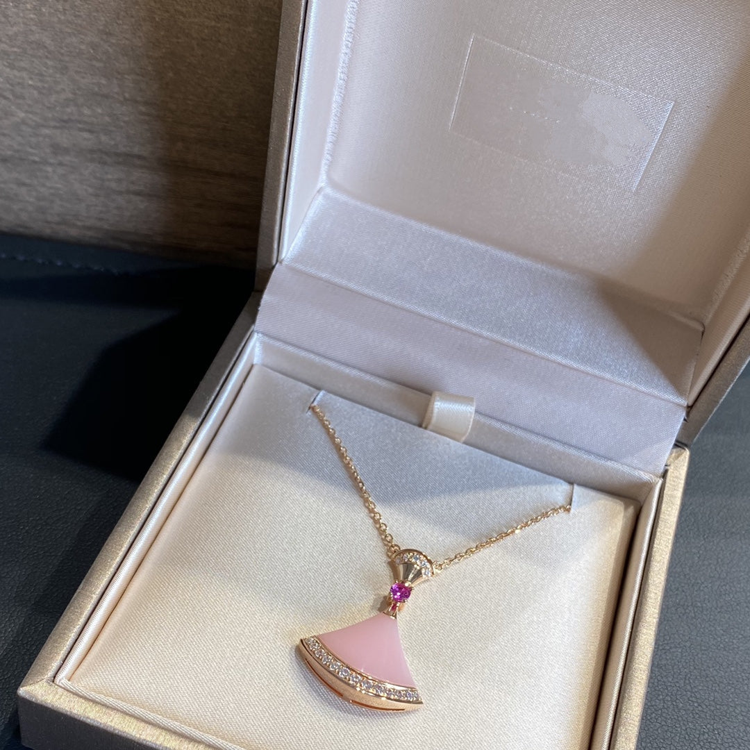 [Rose Tomorrow]DREAM NECKLACE PINK OPAL