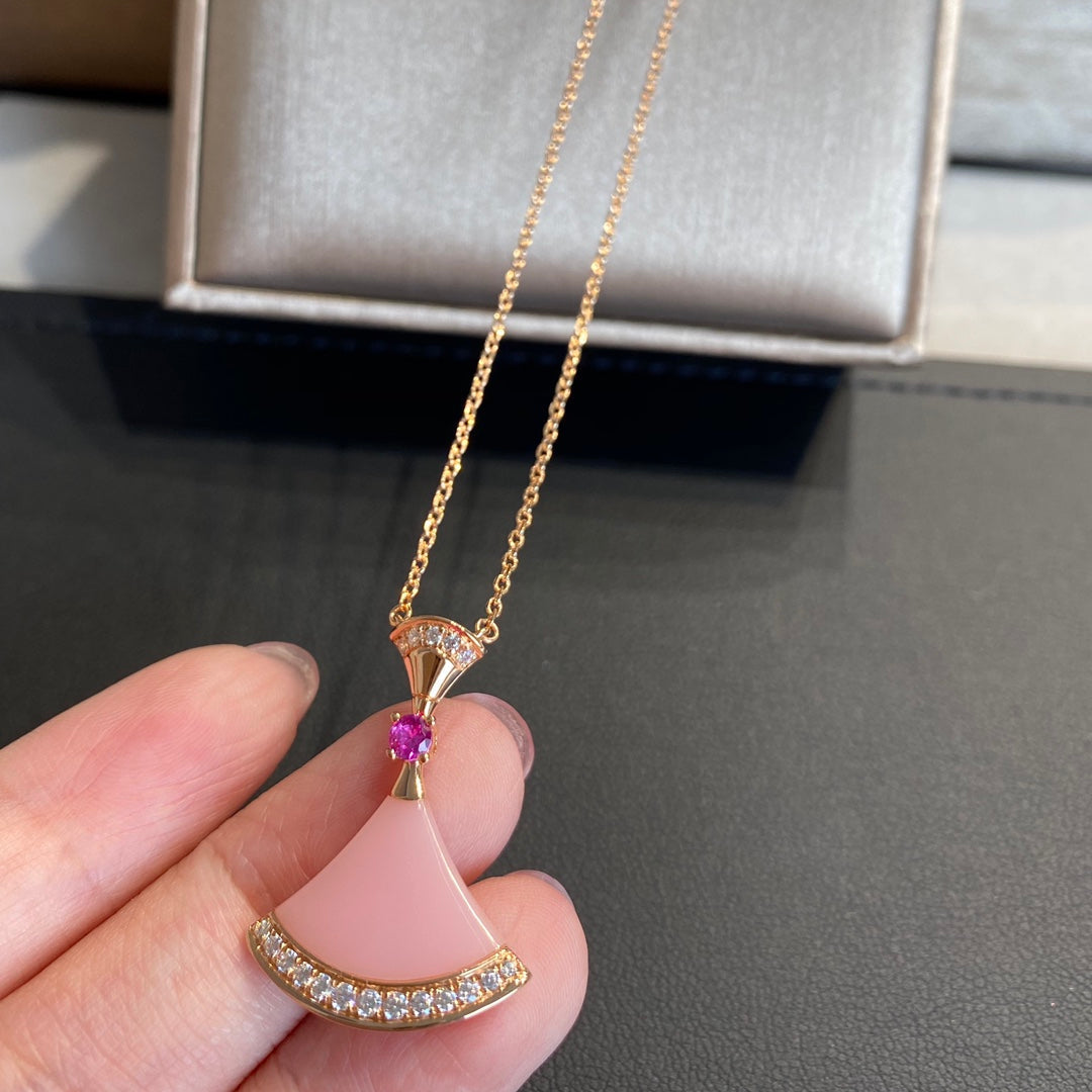 [Rose Tomorrow]DREAM NECKLACE PINK OPAL