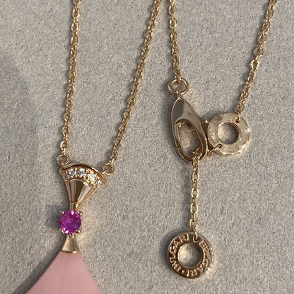 [Rose Tomorrow]DREAM NECKLACE PINK OPAL