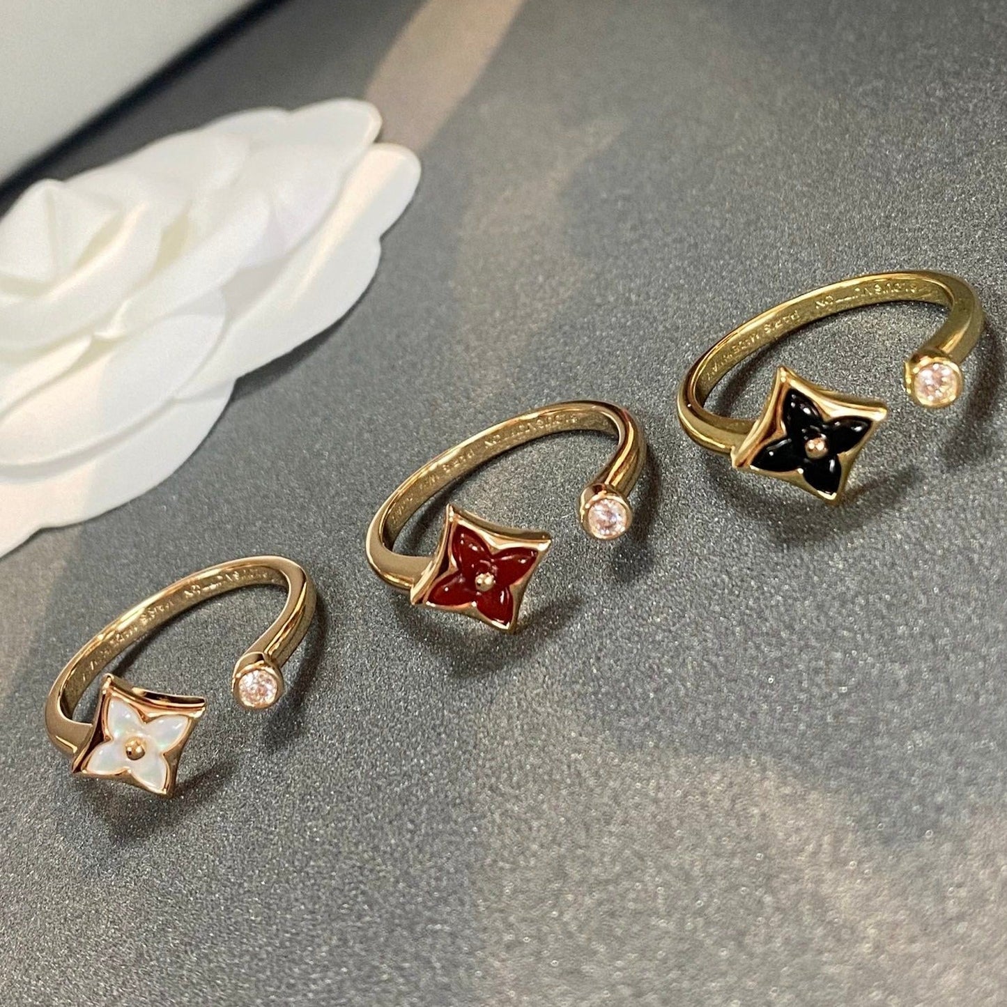 [Rose Tomorrow]STAR 1 DIAMOND OPEN RING