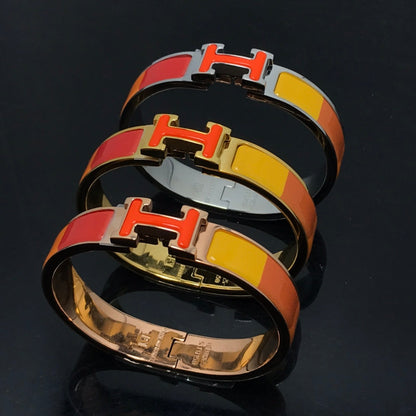 [Rose Tomorrow]H BRACELET ORANGE RAINBOW CERAMIC