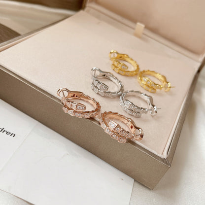 [Rose Tomorrow]SERPENTI EARRINGS DIAMOND