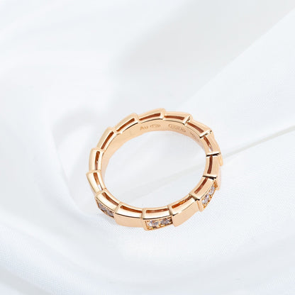 [Rose Tomorrow]SERPENTI RING PINK GOLD  3MM