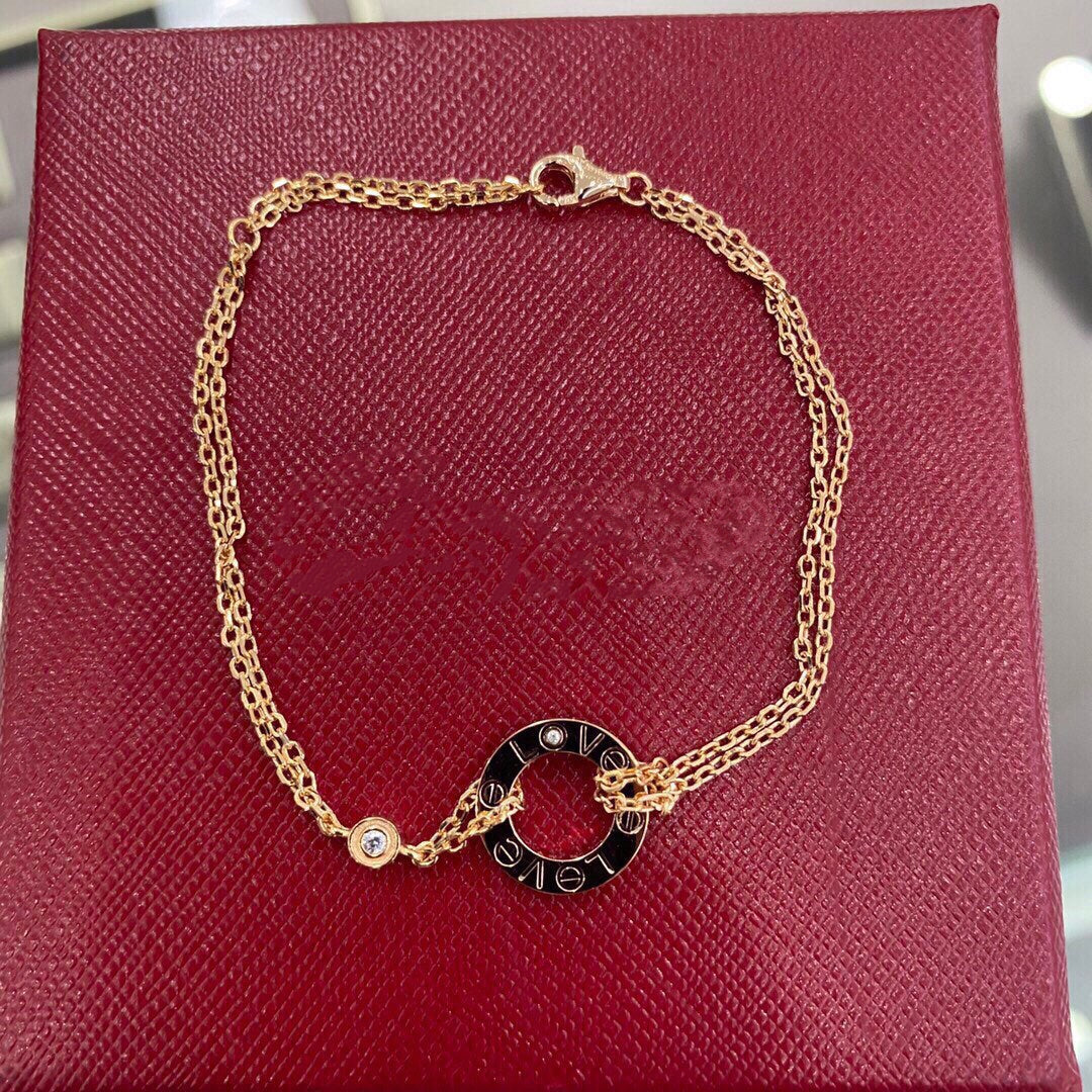 [Rose Tomorrow]LOVE BRACELET 2 DIAMOND