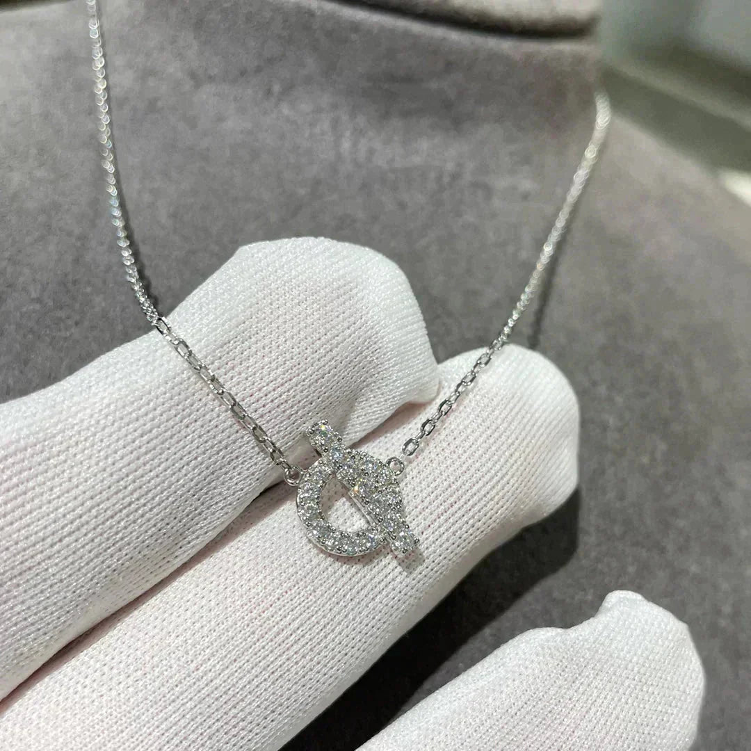 [Rose Tomorrow]ECHAPEE NECKLACE DIAMOND