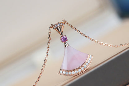 [Rose Tomorrow]DREAM NECKLACE PINK MOP DIAMOND