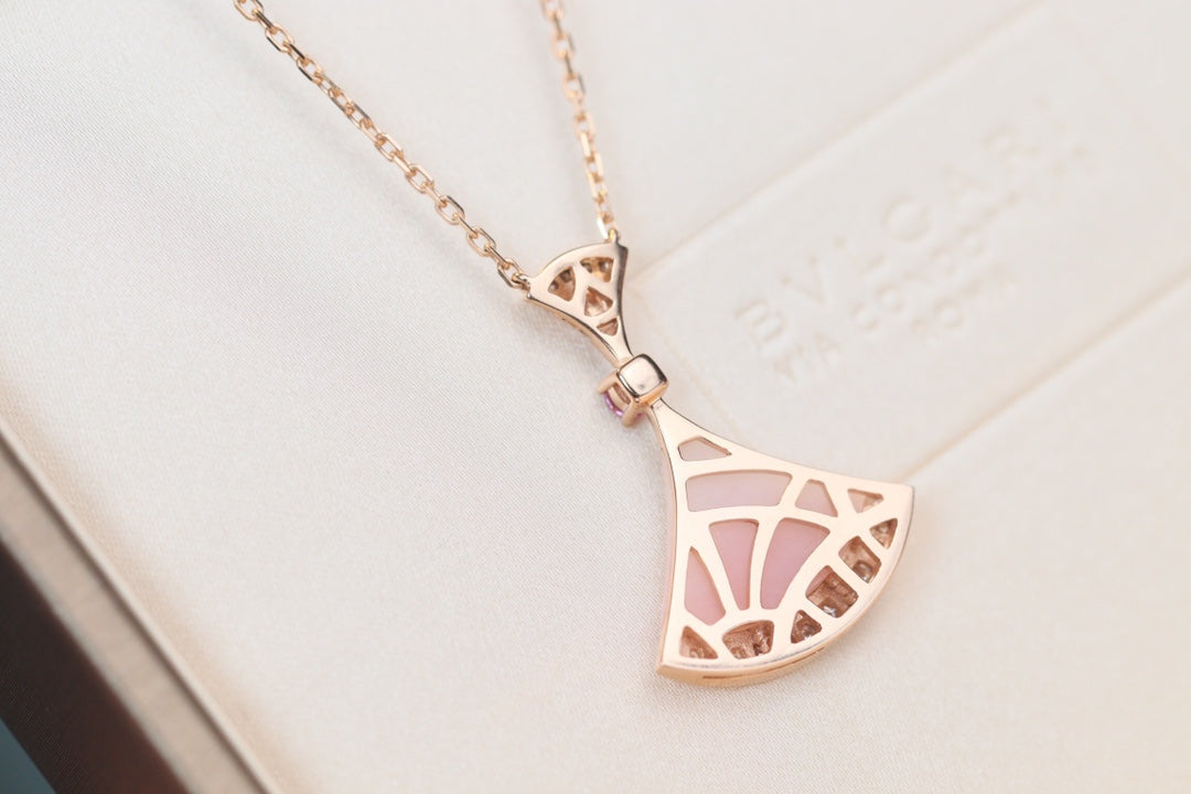 [Rose Tomorrow]DREAM NECKLACE PINK MOP DIAMOND